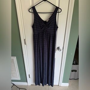 A.glow size medium maternity dress‎ navy blue